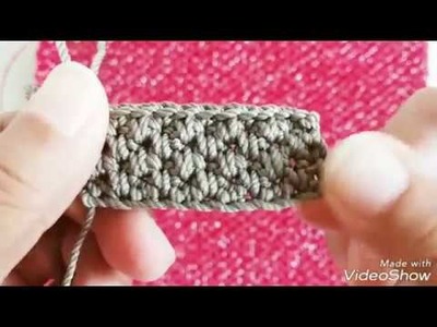 Crochet Motif spike stitch