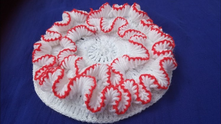 Crochet se banaye thalposh design, sweater design, cap design || in hindi