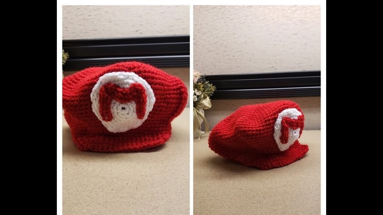 Crochet tutorial for Super Mario Brothers Hat