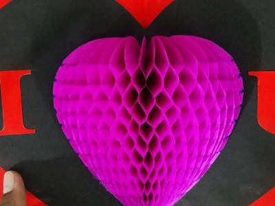 DIY 3D Heart Pop Up Card | Valentine Pop Up Card