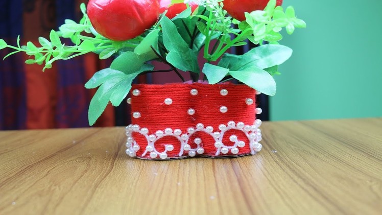 DIY Innovative Ideas of Flower Vase | How to make flower vase - Best out of waste - Room Decor Ideas