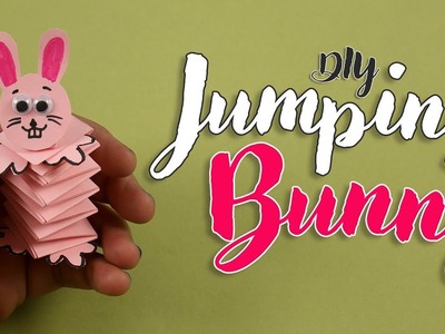 DIY Jumping Bunny | How to Make Jumping Bunny With Paper | Origami Tutorial For Kids | Art And Craft