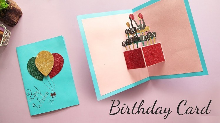DIY Pop-up Birthday Card | Card Making | Handmade Card