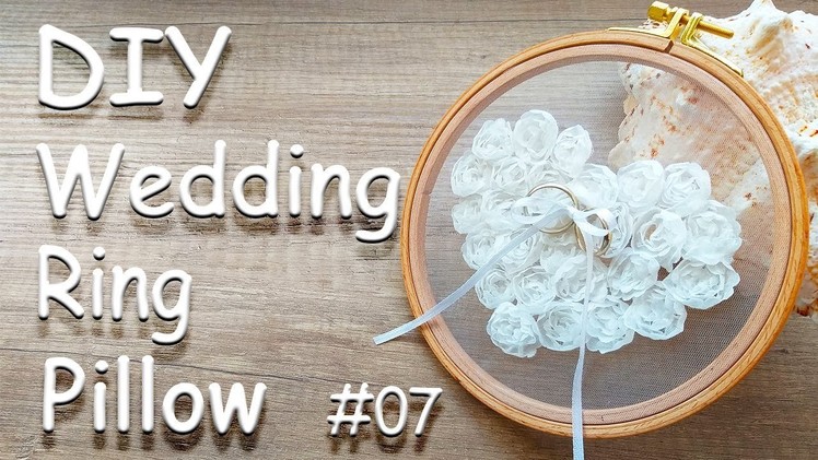 DIY - Wedding Ring Pillow #07