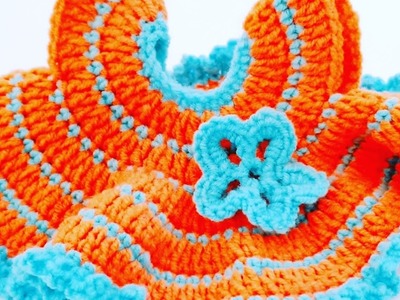 How to crochet a preemie baby dress