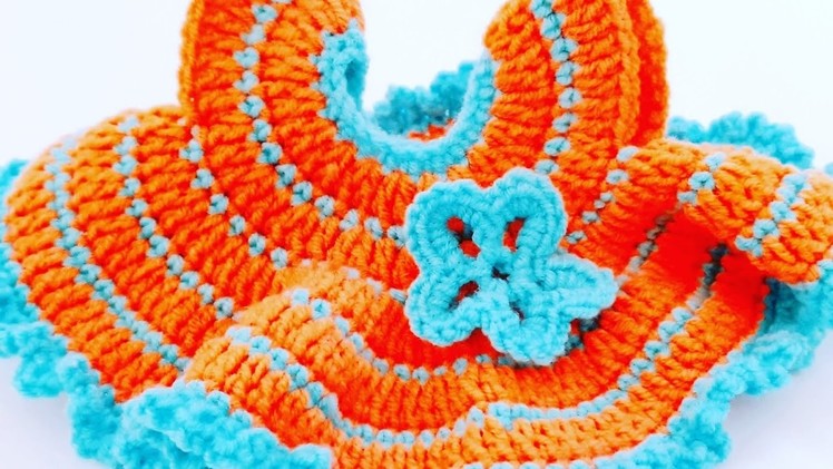 How to crochet a preemie baby dress