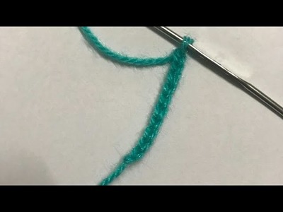 How to crochet chain - Beginners lesson- Part 1( in Hindi)