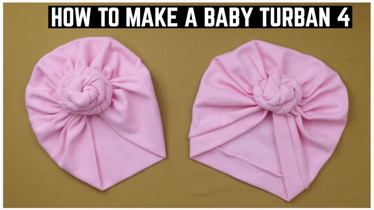 HOW TO MAKE A BABY TURBAN WITH A KNOT