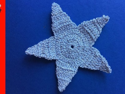 How to Make a Star Crochet Applique - Beginner Crochet Tutorial