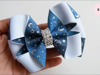 Laço de Fita ???? Fita N5 ???? Ribbon Bow Tutorial #9 ???? DIY by Elysia Handmade