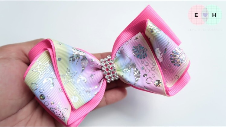 Laco de Fita ???? Ribbon Bow Tutorial #11 ???? DIY by Elysia Handmade