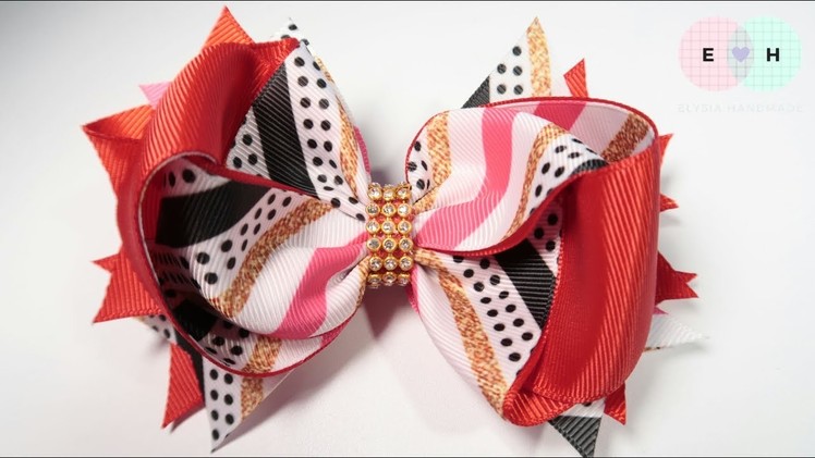 Laço De Fita ???? Ribbon Bow Tutorial #12 ???? DIY by Elysia Handmade