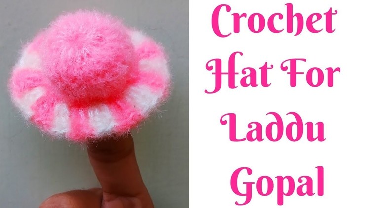 Ladoo Gopal Winter Cap | Crochet Hat For Laddu Gopal | Crochet Cap | Woolen Cap for Laddu Gopal |