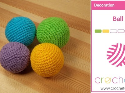 Learn how to Crochet: Crochet Ball