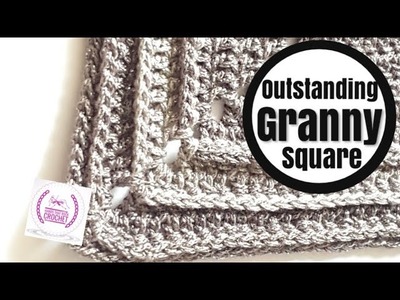 Outstanding Granny Square RIGHT HAND CROCHET ???? handsthatrockcrochet