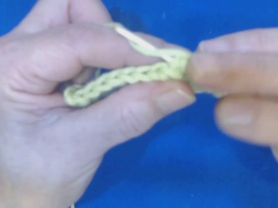 Video tutoriales de tejidos en crochet punto en relieve por detras
