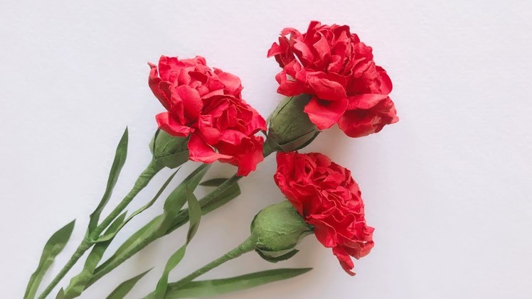 ABC TV | How To Make Carnation Paper Flower #1 | Flower Die Cuts - Craft Tutorial