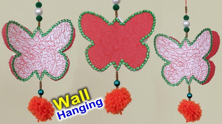 Butterfly Wall Hanging || How to Make Wall Hanging at Home