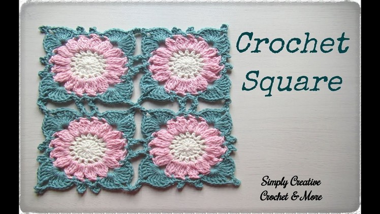 Crochet Square & How to join