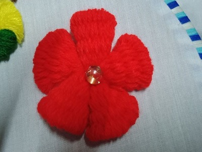 Hand Embroidery #3:  How to make flowers with embroidery thread