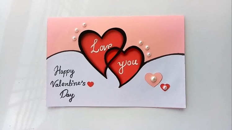 Handmade Valentine's Day Card. How to Make a Love Card For Loved Ones