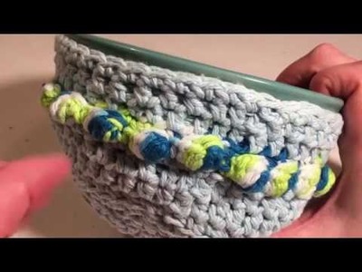 How to Crochet a Microwave Bowl Cozy