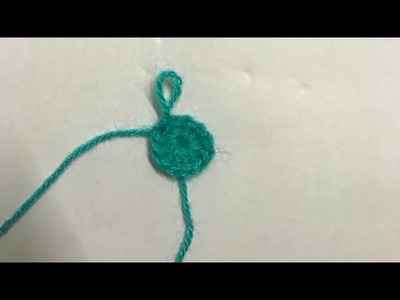 How to crochet circle method 1 - Beginners lesson- Part 5( in Hindi)