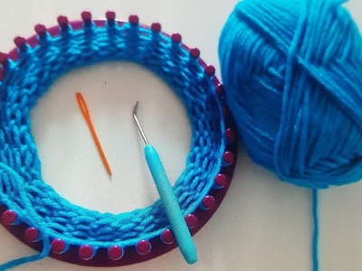 How To Knit A Hat On A Round Loom ????????????