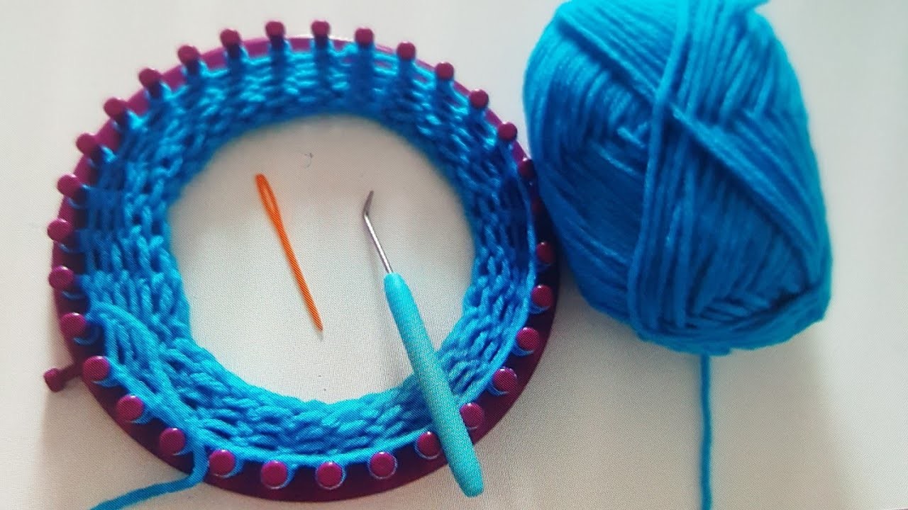 How To Knit A Hat On A Round Loom
