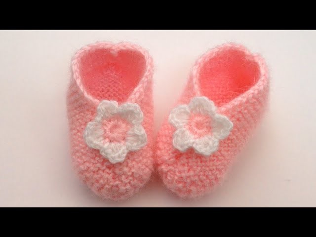 How To Knit Cute And Easy Baby Booties For Beginners
