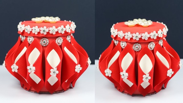 How to Make Jewellery Basket | Jewellery Organizer | Plastic Bottle Craft Ideas