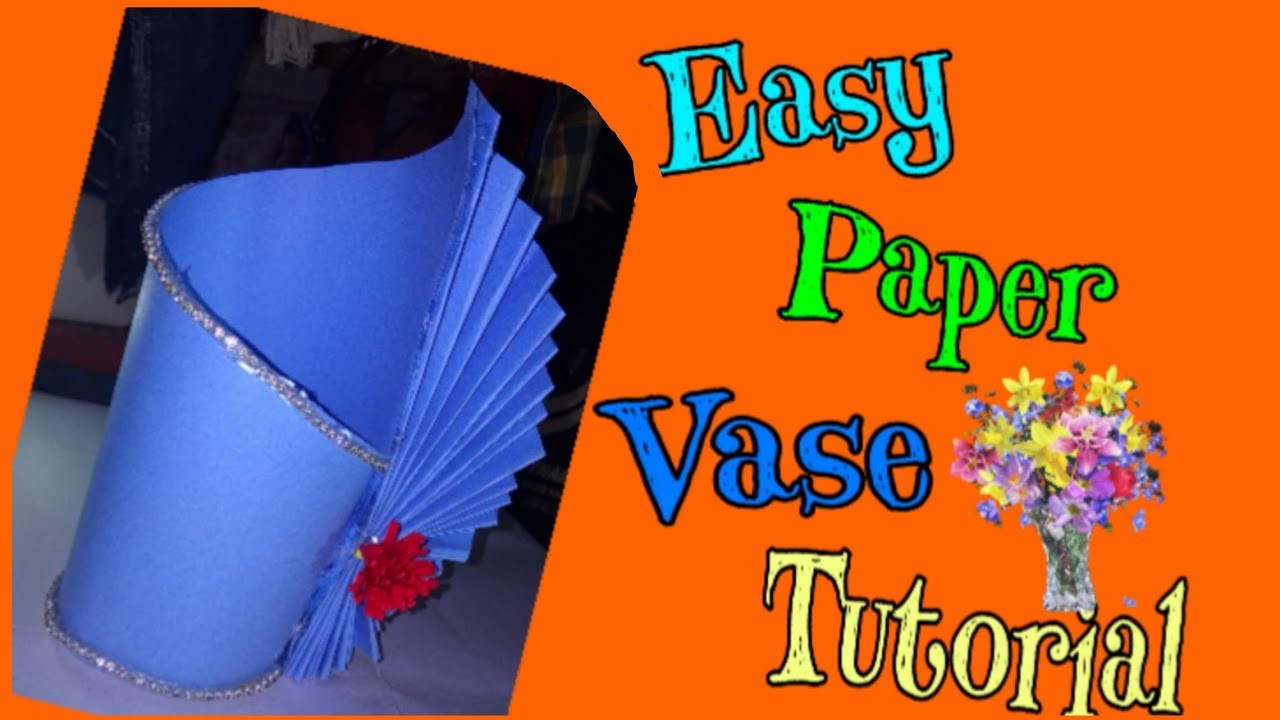 how-to-make-simple-easy-paper-vase