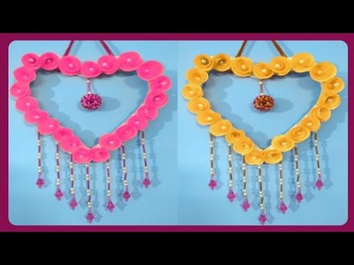 How to Make Well Hanging Toran, Well Hanging Banane Ka Tarika, Home decoration ideas, New Craft, Dil