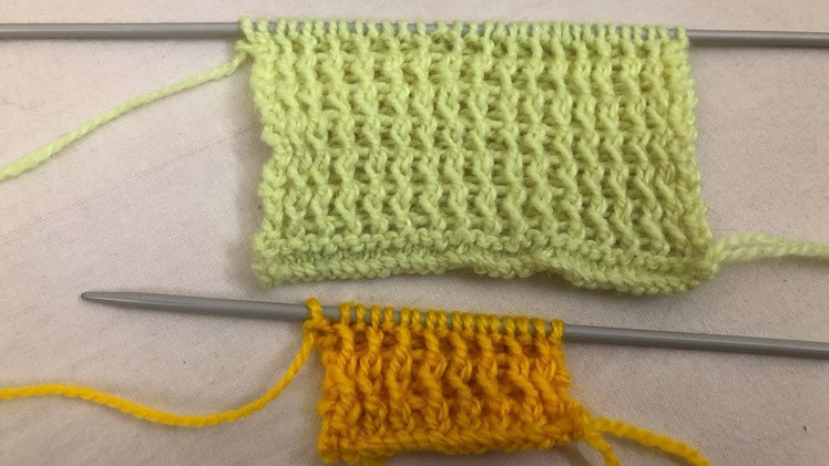 New knitting border design