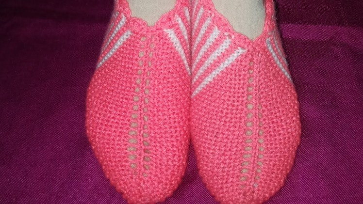 New knitting socks and valley design. . #19