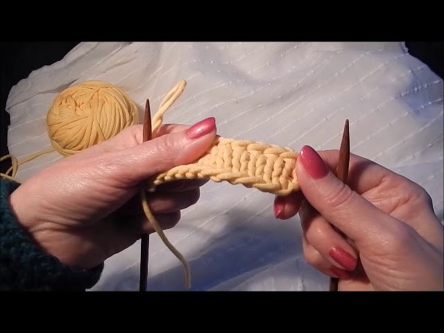 Stretchy bind-offs for knitting, four variants, great for shawls, Continental style