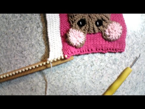 Test a live video while loom knitting.