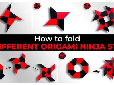 Top 05 Easy Origami Ninja Star - How to Fold