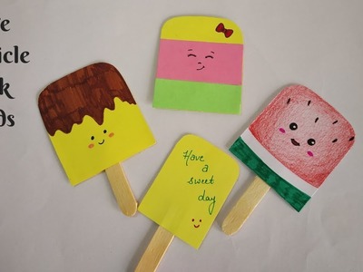 Cute Ice Cream Cards | Quick and Easy Popsicle card | Cards for scrapbook | Explosion box