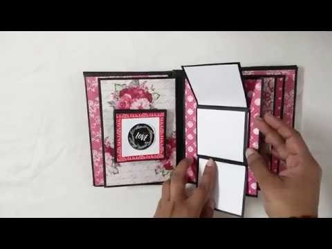 DIY - Love Scrapbook | Handmade Scrapbook Ideas | Valentine's Day Gift Idea | 2019