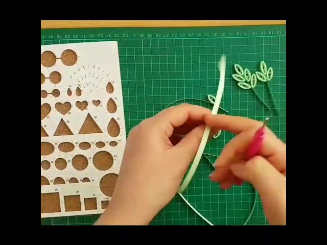 How to make a leaf ? Quilling leaf