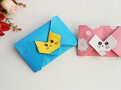How to make a paper Envelope.Super Easy Origami Envelope Tutorial