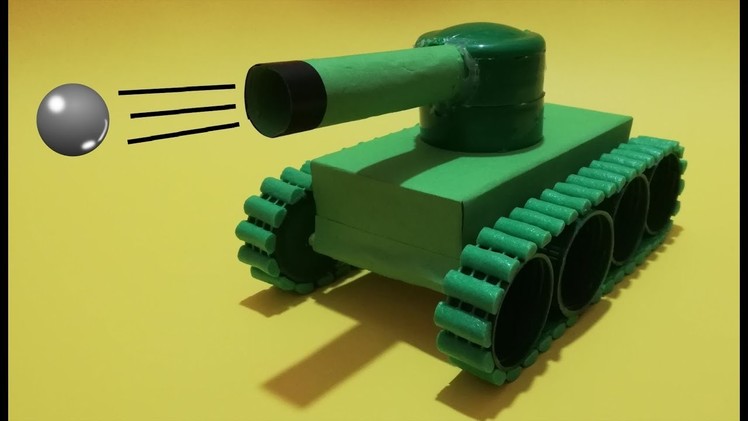 How to make a tank that fires