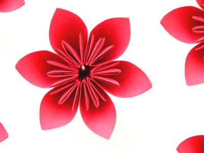 How to make Kusudama Flower | Easy method to make flower | craftsbyanu