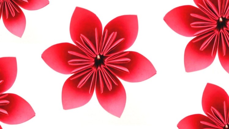 How to make Kusudama Flower | Easy method to make flower | craftsbyanu