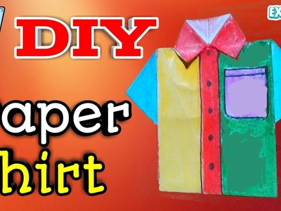 How To Fold Paper Shirt Origami Clothes Dress Origami