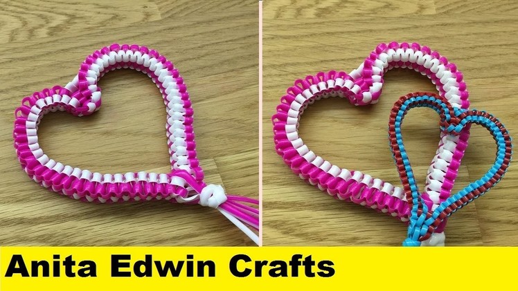 How to weave open heart  - Valentines day special