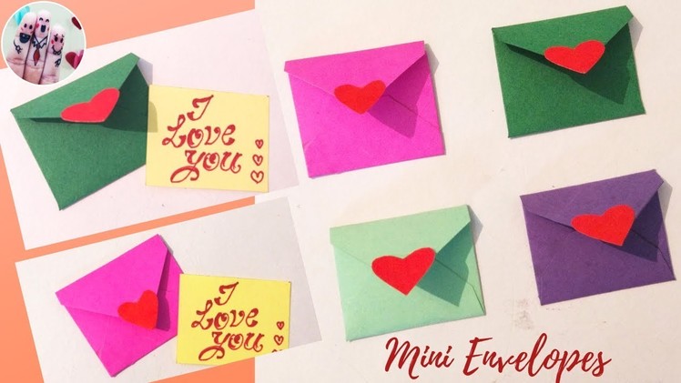 Mini Envelopes for Explosion box | Mini Envelopes tutorial | Scrapbook card ideas