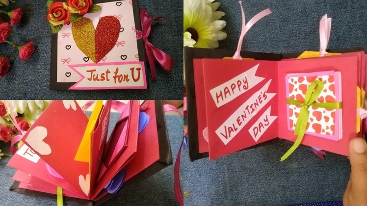 Mini Scrapbook for Valentines Day |How to Scrapbook - YouTube|Useful Creations. . 
