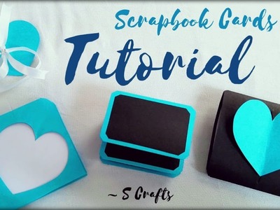 Scrapbook card Tutorial ✂️ | S Crafts | Handmade scrapbook making | scrapbook Gift ideas | easy